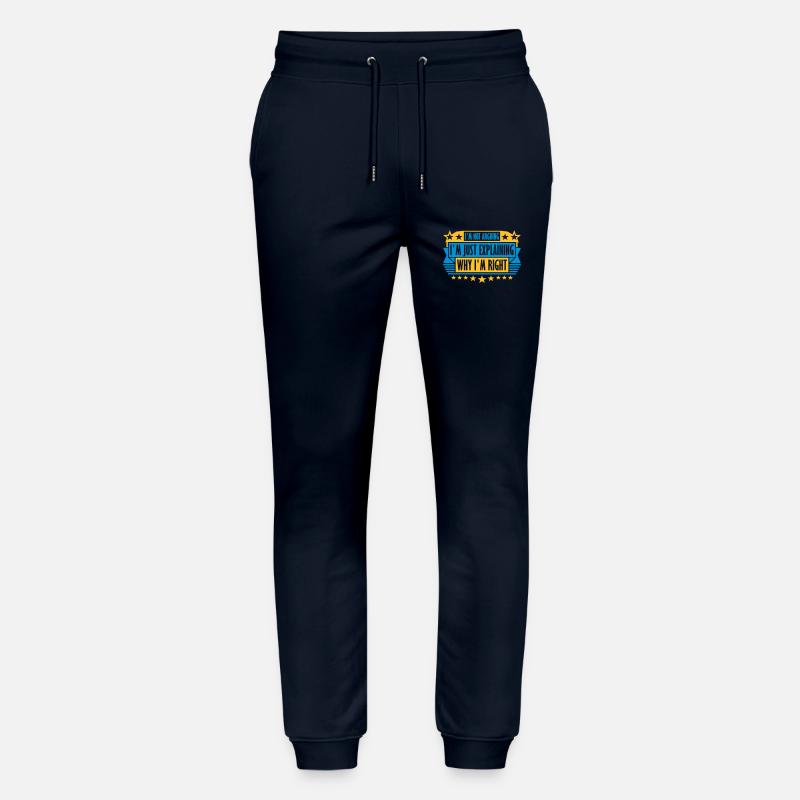 I m not arguing - Stanley/Stella Unisex Bio Jogginghose Mover  - Navy