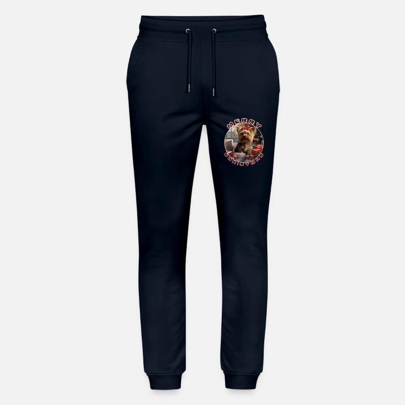 Yorkshire Terrier - Stanley/Stella Unisex Bio Jogginghose Mover  - Navy