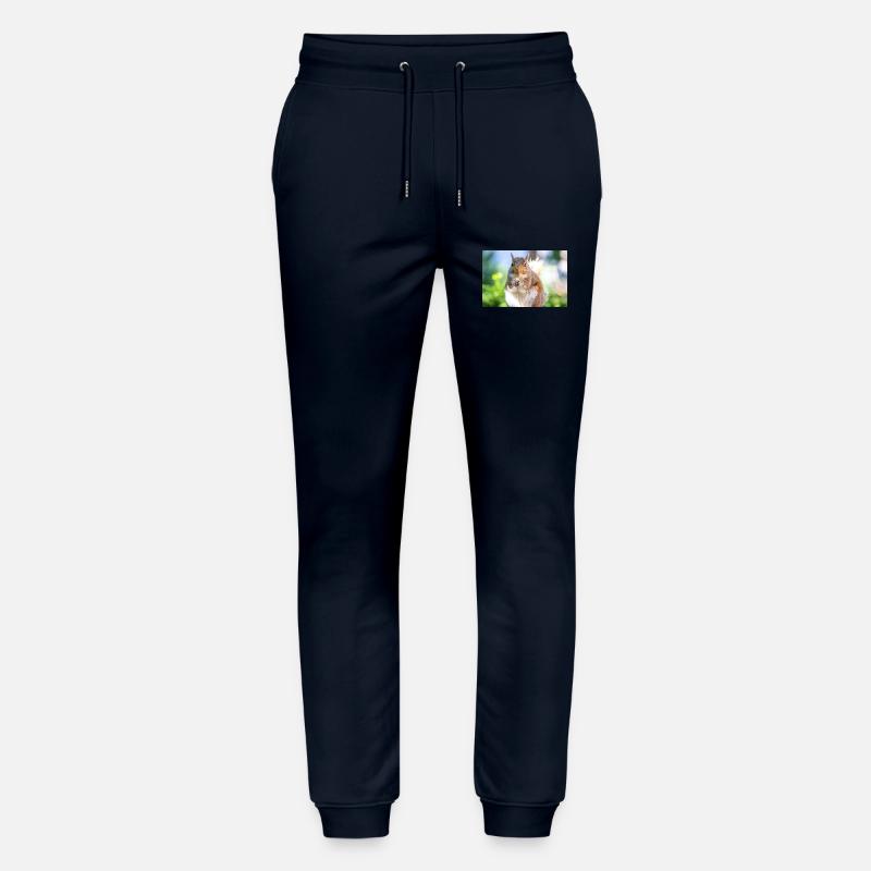 Grauhörnchen essen - Stanley/Stella Unisex Bio Jogginghose Mover  - Navy