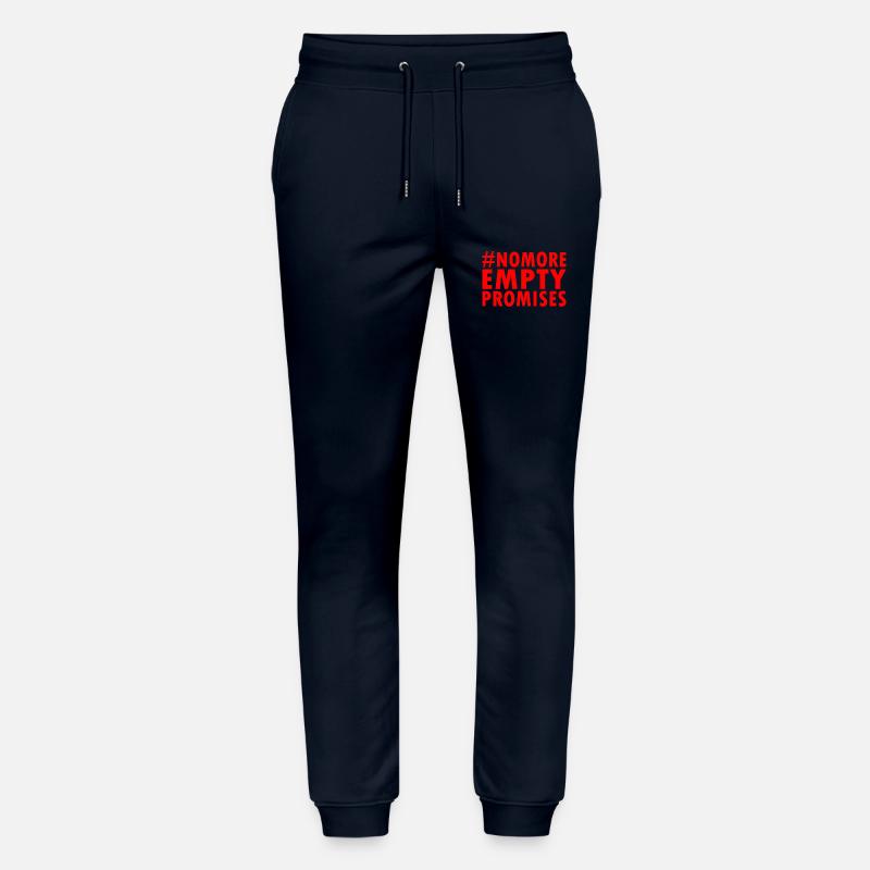 no more empty promises - Pantalon de jogging bio MOVER Stanley/Stella unisexe - marine