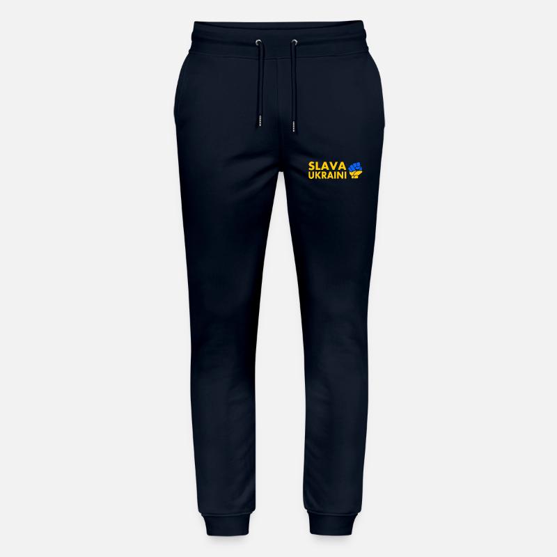 Slava ukraini - Stanley/Stella Unisex Bio Jogginghose Mover  - Navy