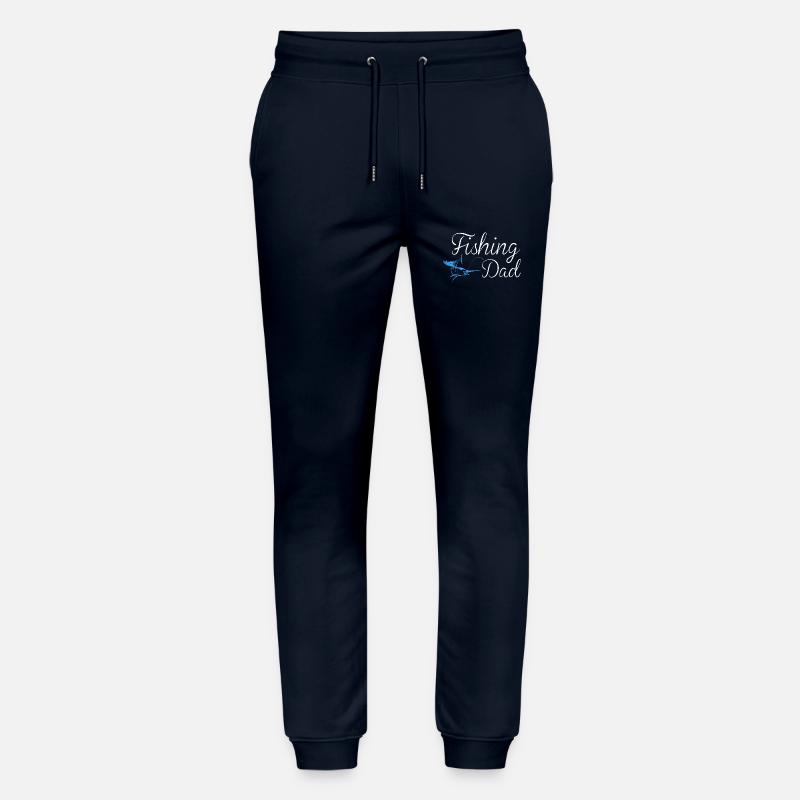 FISHING DAD - Stanley/Stella Unisex Bio Jogginghose Mover  - Navy