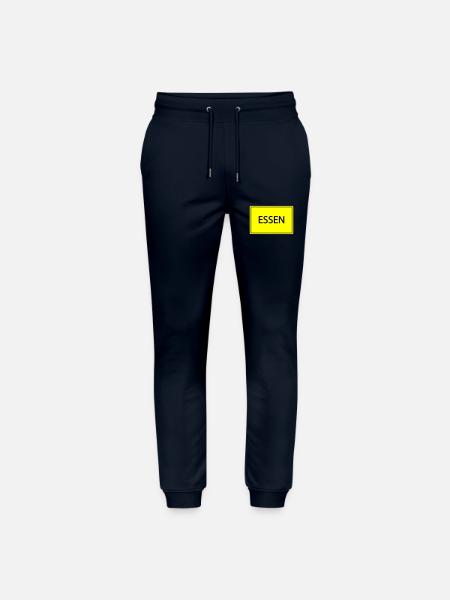 Town sign Essen - Stanley/Stella Mover Unisex Organic Jogging Trousers - navy
