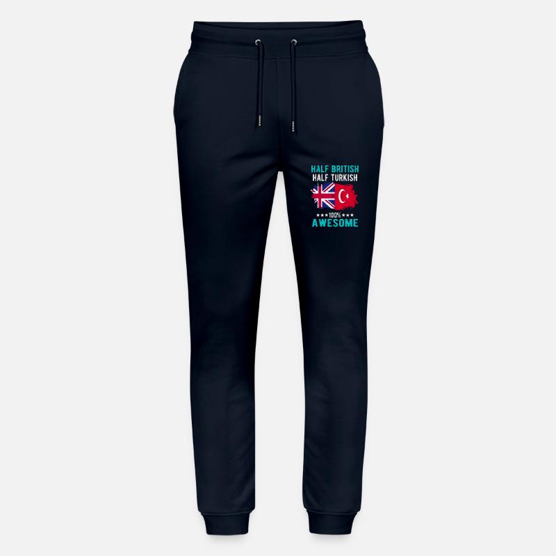 Moitié britannique moitié turc - Pantalon de jogging bio MOVER Stanley/Stella unisexe - marine