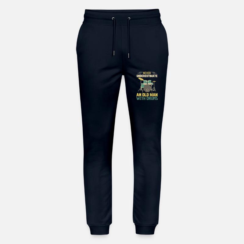 Vieillard avec tambour - Pantalon de jogging bio MOVER Stanley/Stella unisexe - marine