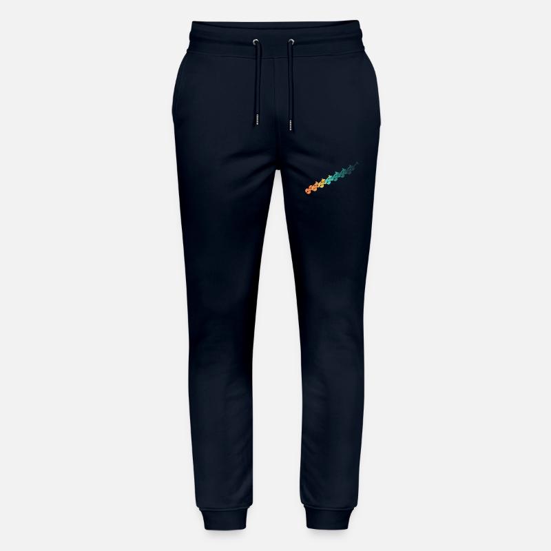 Retro-Gitarre - Stanley/Stella Unisex Bio Jogginghose Mover  - Navy