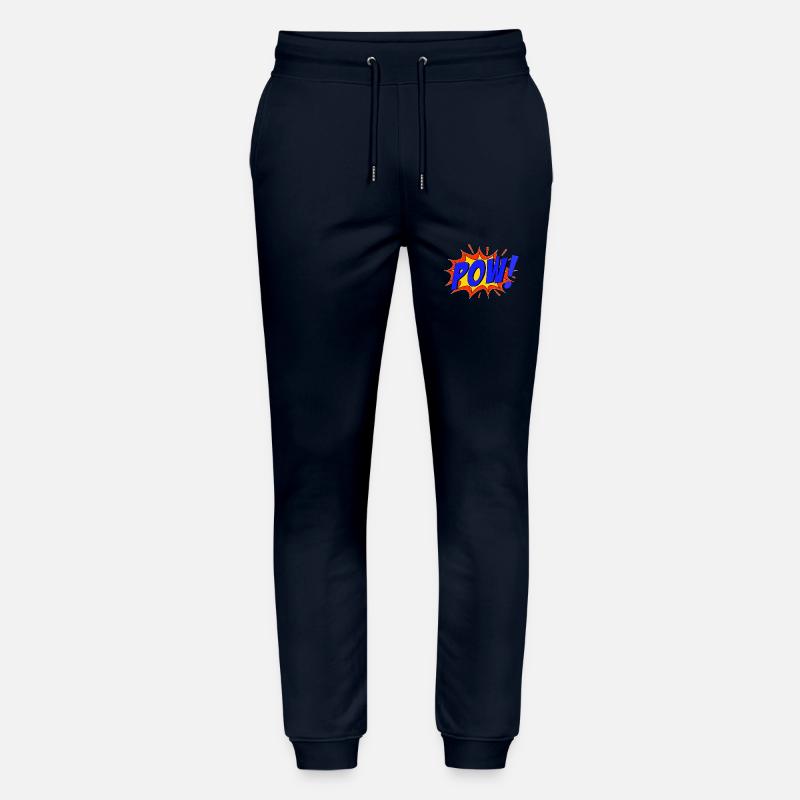 POW Comic Pow! - Stanley/Stella Unisex Bio Jogginghose Mover  - Navy