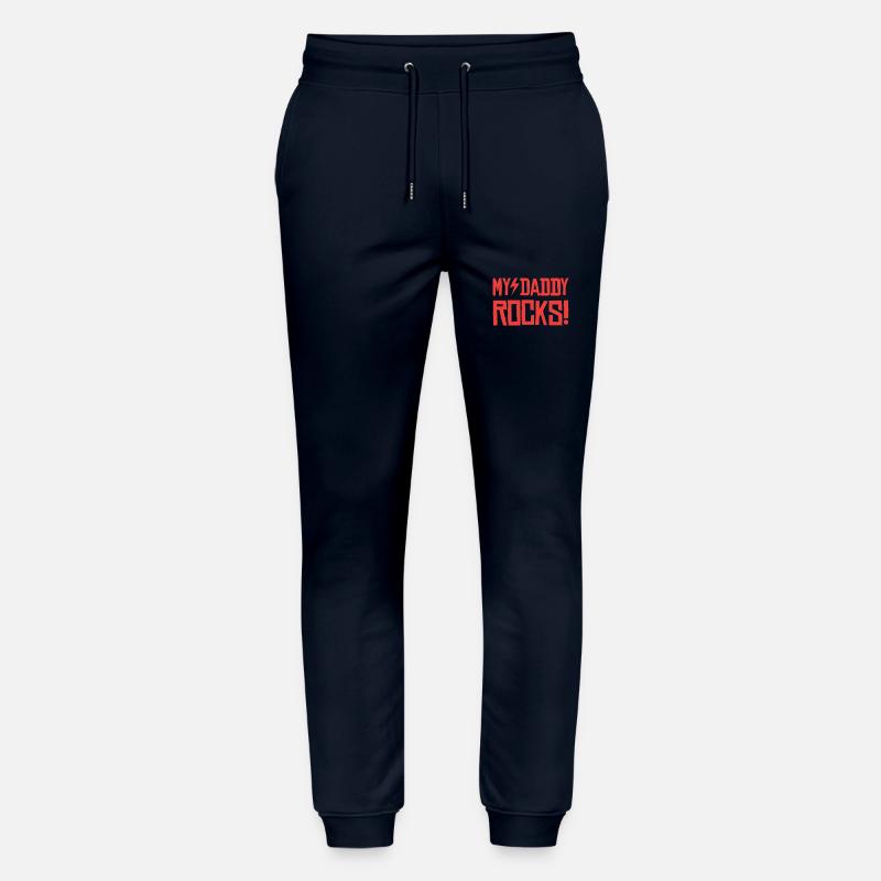 My Daddy Rocks - Stanley/Stella Unisex Bio Jogginghose Mover  - Navy