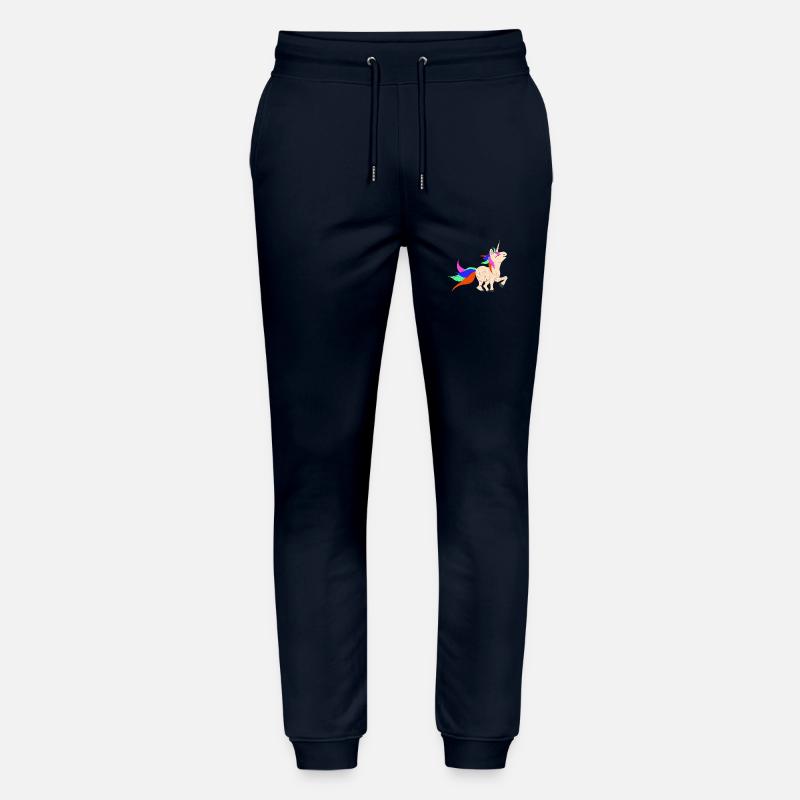 Grunge Licorne - Pantalon de jogging bio MOVER Stanley/Stella unisexe - marine