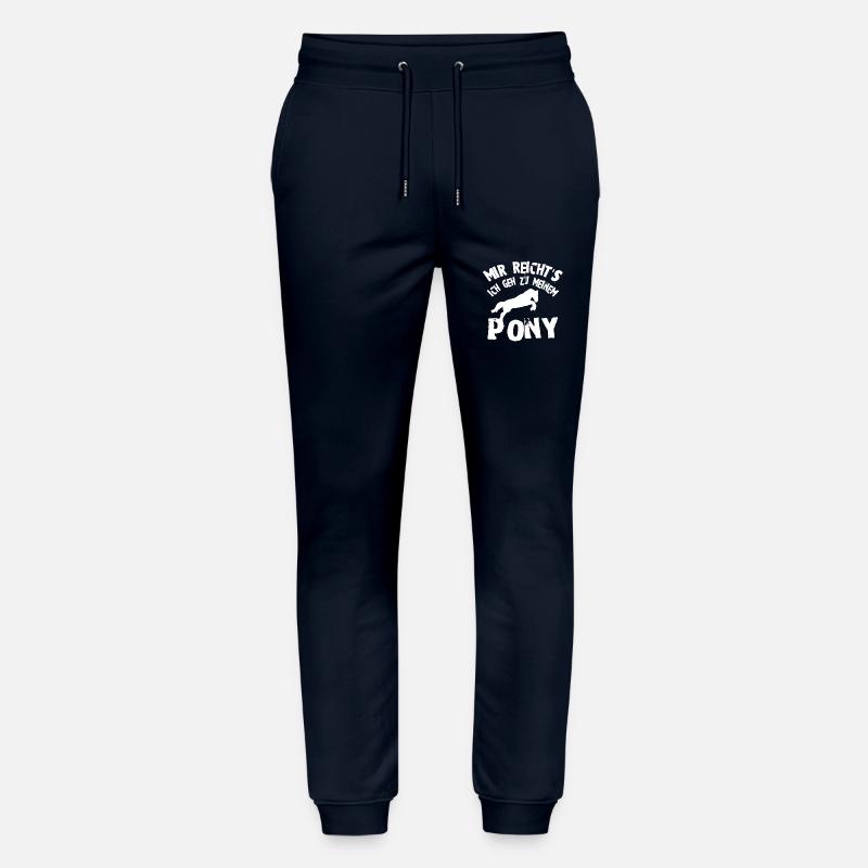 Pony Mir reichts - Stanley/Stella Unisex Bio Jogginghose Mover  - Navy