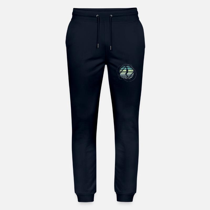 Seilspringen Retro - Stanley/Stella Unisex Bio Jogginghose Mover  - Navy
