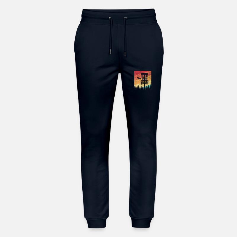 Disc Golf Rétro - Pantalon de jogging bio MOVER Stanley/Stella unisexe - marine