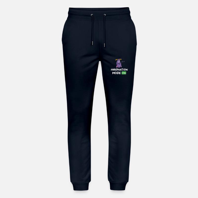 Mode d’hibernation activé avec Bat - Pantalon de jogging bio MOVER Stanley/Stella unisexe - marine