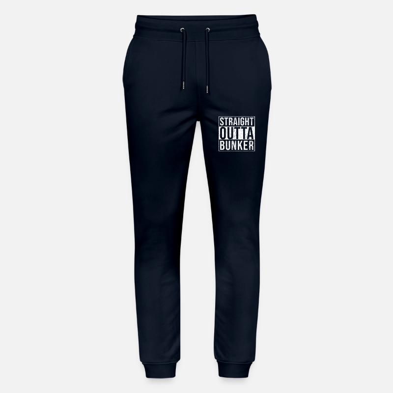 Bunker droit outta - Pantalon de jogging bio MOVER Stanley/Stella unisexe - marine