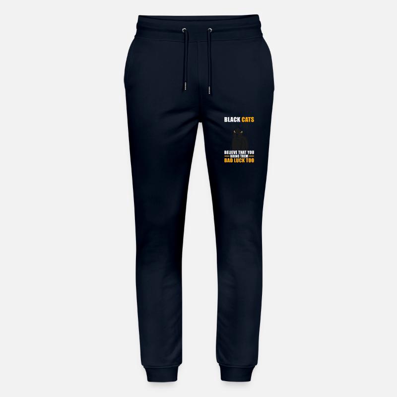 Aberglauben Schwarzer Kater - Stanley/Stella Unisex Bio Jogginghose Mover  - Navy