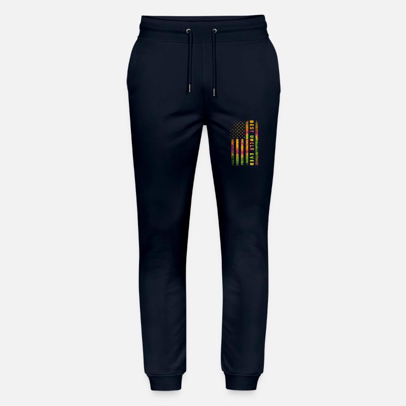 Meilleur oncle - Pantalon de jogging bio MOVER Stanley/Stella unisexe - marine