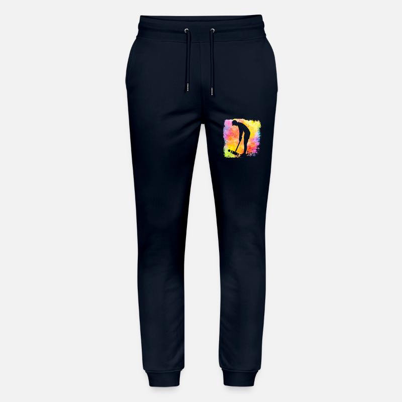 Krocket Retro - Stanley/Stella Unisex Bio Jogginghose Mover  - Navy