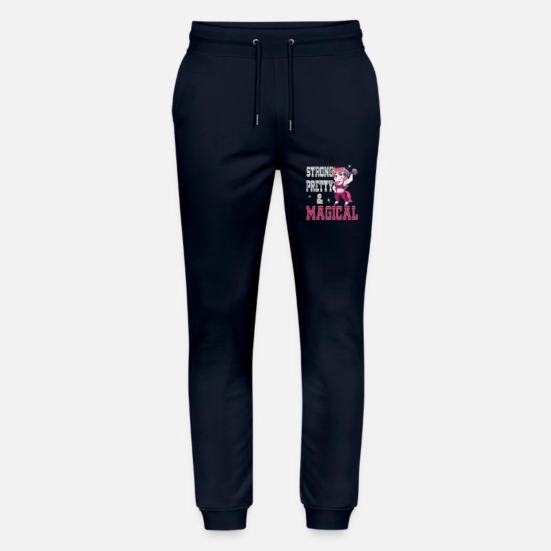 Strong Pretty and Magical - Stanley/Stella Unisex Bio Jogginghose Mover  - Navy