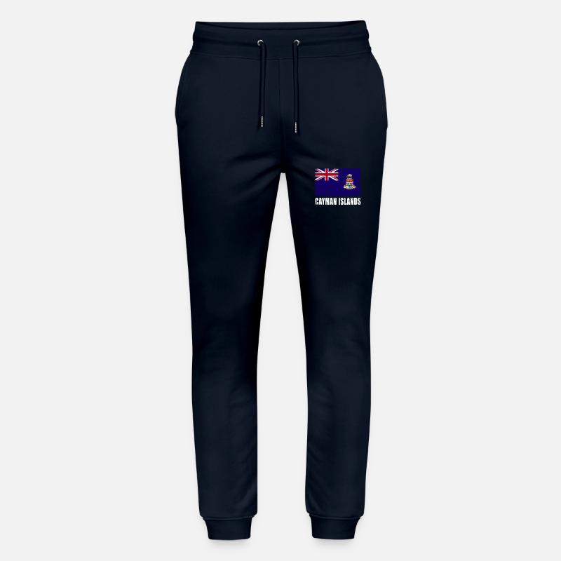 Drapeau des îles Caïmans - Pantalon de jogging bio MOVER Stanley/Stella unisexe - marine