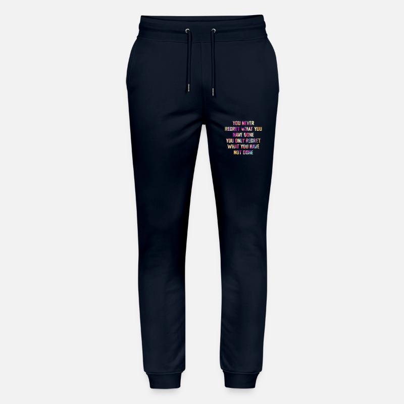 Inspiration Spruch - Stanley/Stella Unisex Bio Jogginghose Mover  - Navy