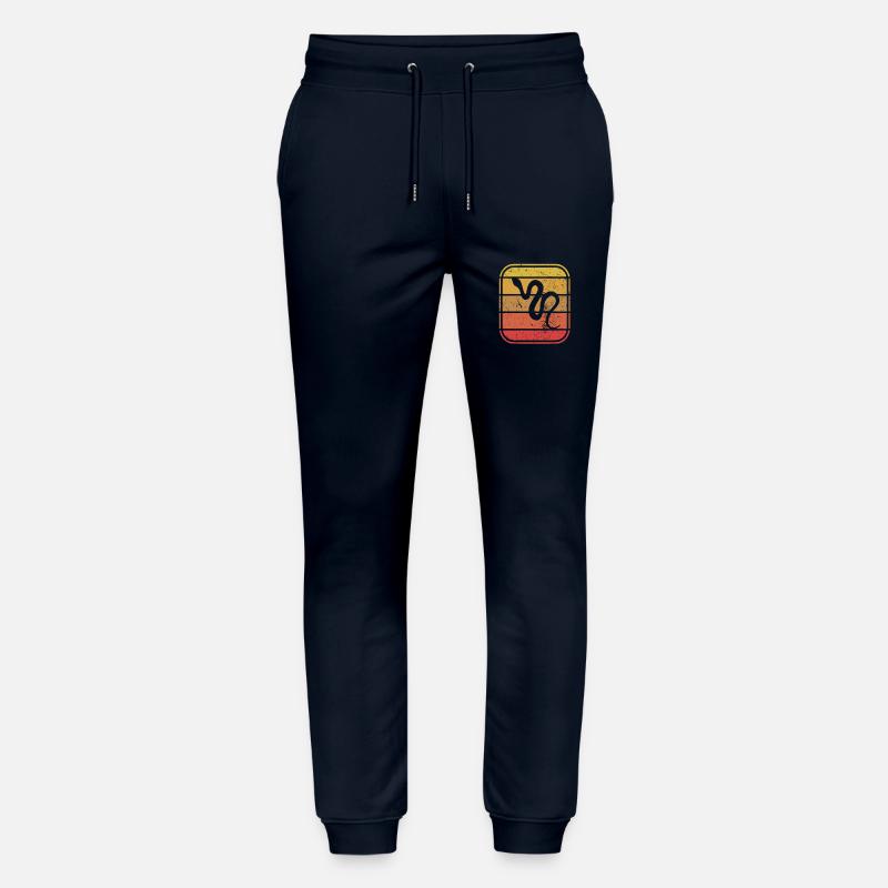 Snake Retro Reptile Python Gift idea Stanley/Stella Unisex Bio Jogginghose Mover 