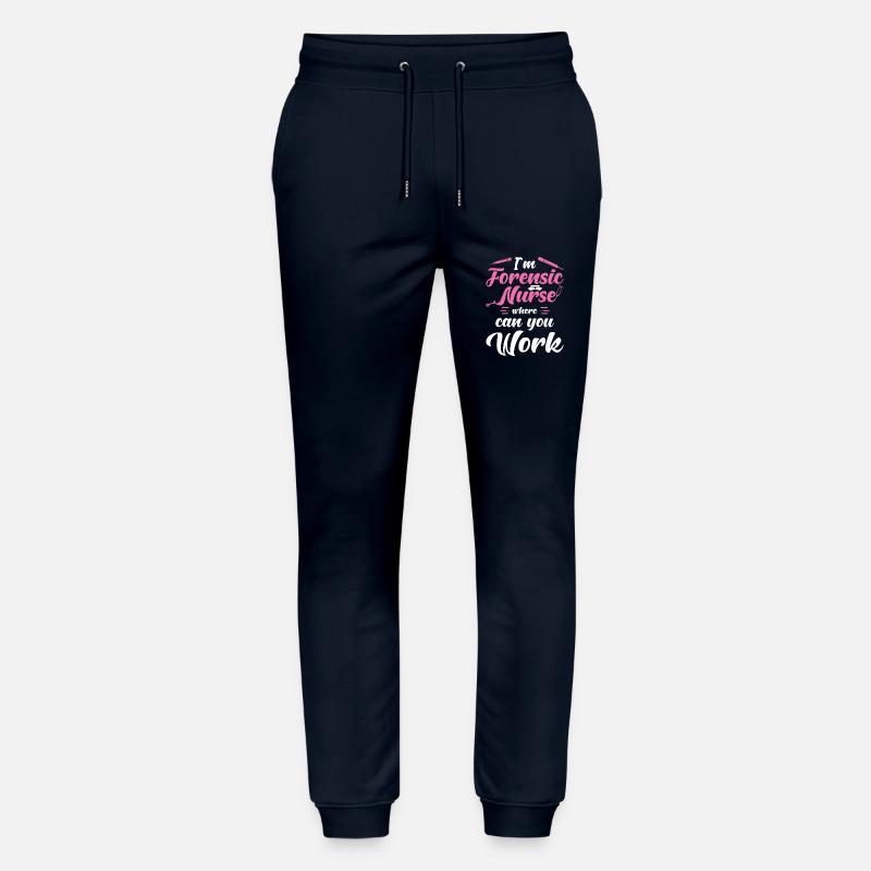 Forensische Krankenschwester - Stanley/Stella Unisex Bio Jogginghose Mover  - Navy
