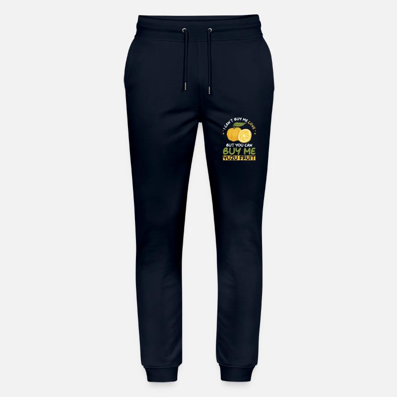 Yuzu Frucht Spruch - Stanley/Stella Unisex Bio Jogginghose Mover  - Navy