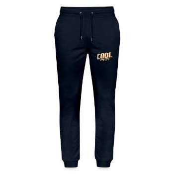 Birthday Gifts Cool Since 1993 - Stanley/Stella Mover Unisex Organic Jogging Trousers - navy - Front - Marisol (170cm) & Nik (191cm)