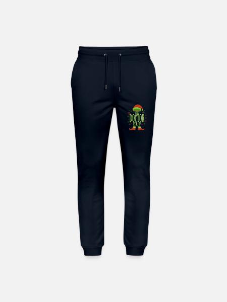 Doktor Weihnachtself - Stanley/Stella Unisex Bio Jogginghose Mover  - Navy