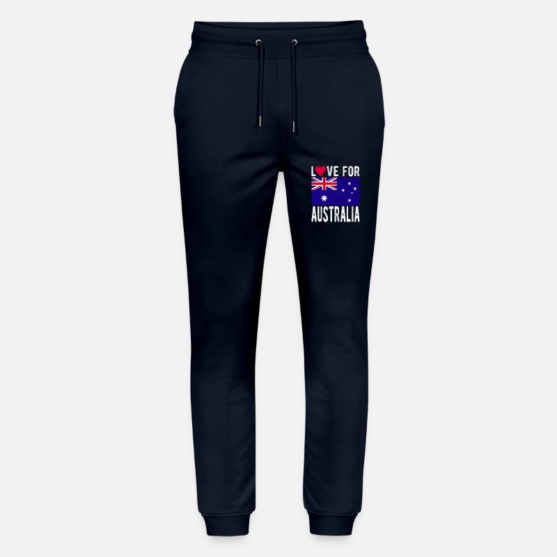 Australien Souvenir - Stanley/Stella Unisex Bio Jogginghose Mover  - Navy