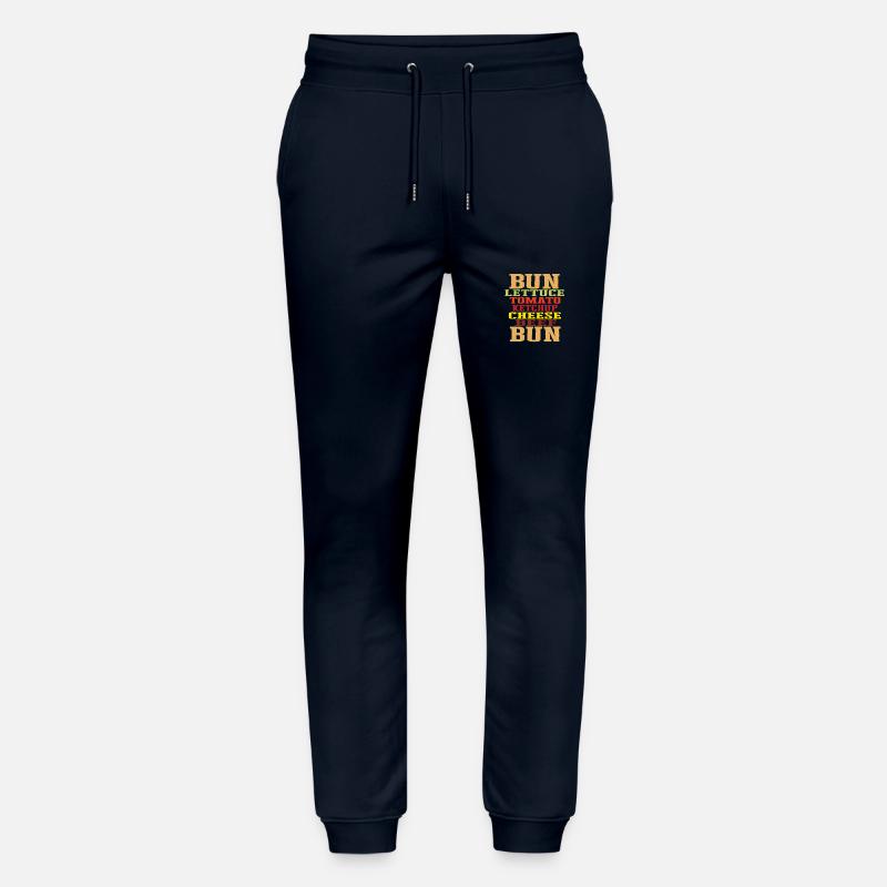 Hamburger Burgeraufbau - Pantalon de jogging bio MOVER Stanley/Stella unisexe - marine