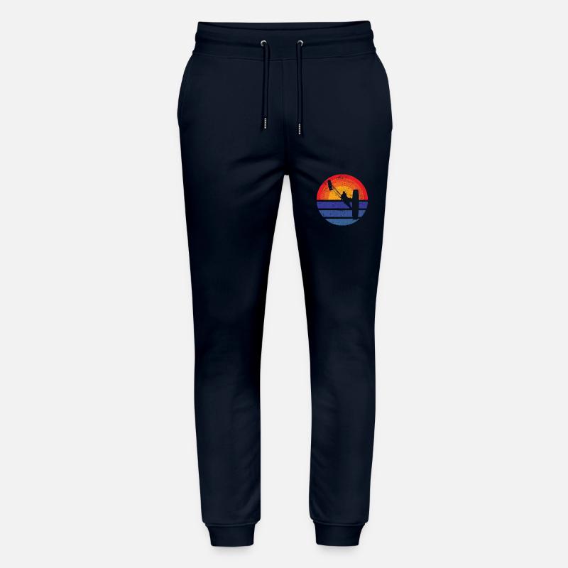 Kitesurfer Surfen Windsurfer Geschenk Windsurfing - Stanley/Stella Unisex Bio Jogginghose Mover  - Navy