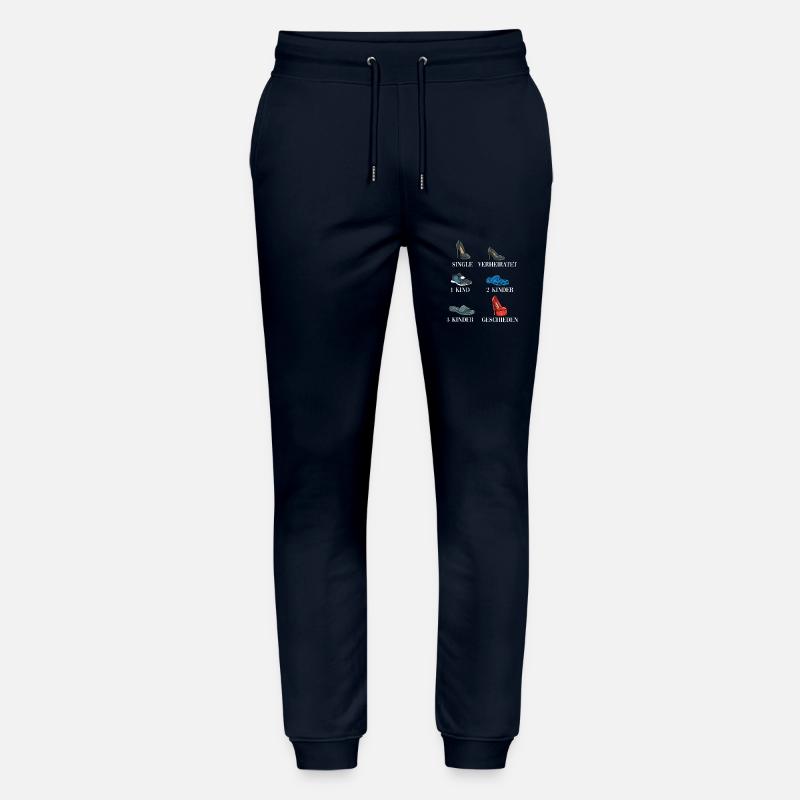 Leben einer Frau Single Verheiratet Geschieden - Stanley/Stella Unisex Bio Jogginghose Mover - Navy