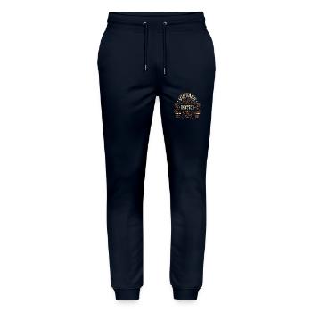 Jahrgang 1953 Geburtstag Sprüche - Stanley/Stella Unisex Bio Jogginghose Mover  - Navy - Vorne - Marisol (170cm) & Nik (191cm)