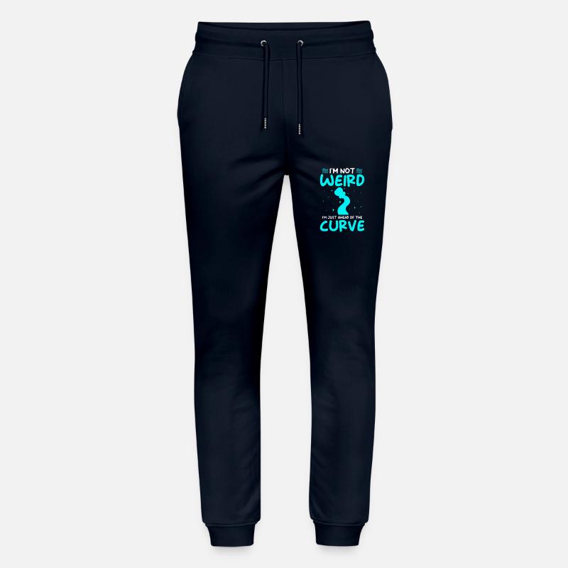 Wassermann Sternzeichen Astrologie Horoskop - Stanley/Stella Unisex Bio Jogginghose Mover  - Navy