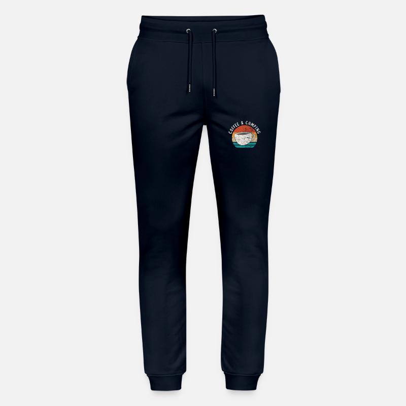 Camping et café - Pantalon de jogging bio MOVER Stanley/Stella unisexe - marine