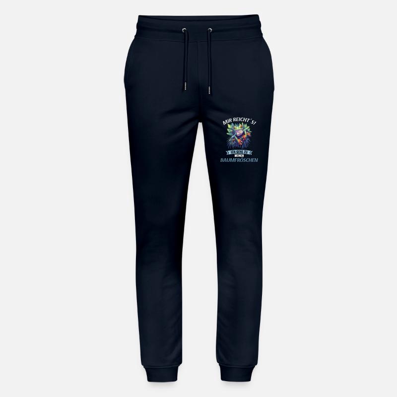 Tree Frog Baumfrösche Baumfrosch - Stanley/Stella Unisex Bio Jogginghose Mover  - Navy