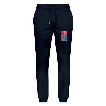 Tarotkarten Tarotkarte 20 Judgment Gericht - Stanley/Stella Unisex Bio Jogginghose Mover  - Navy - Vorne - Marisol (170cm) & Nik (191cm)