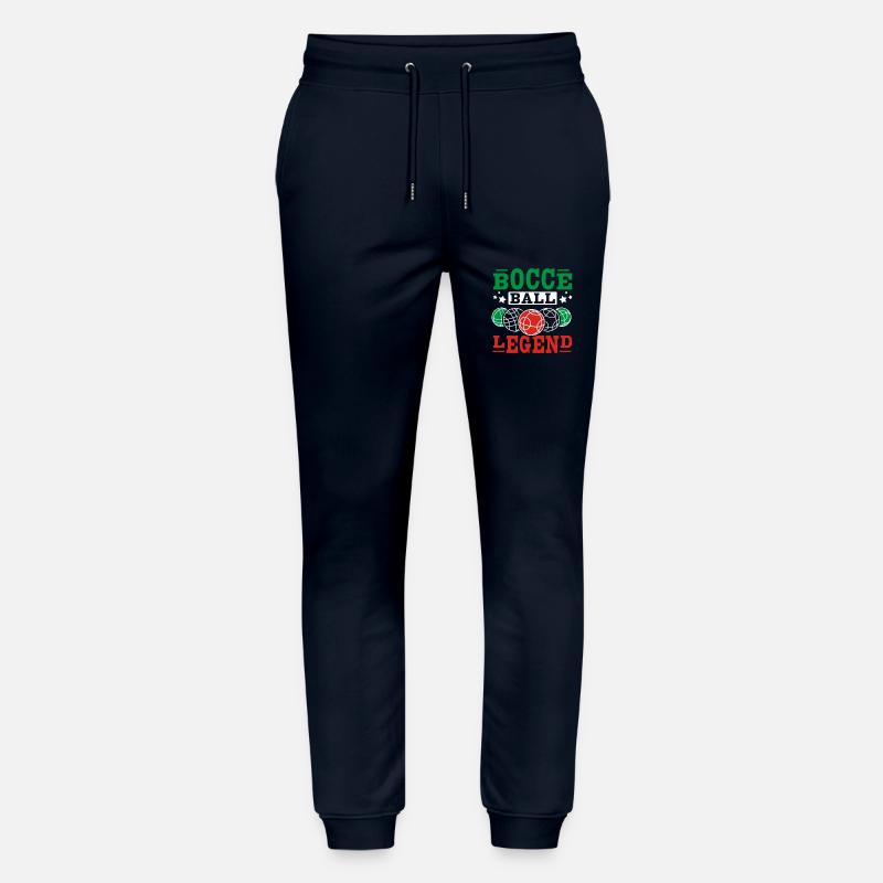 Bocce ball legend - Stanley/Stella Unisex Bio Jogginghose Mover  - Navy
