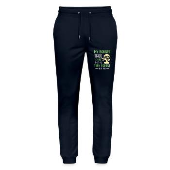 Bonsai Tree - Stanley/Stella Unisex Bio Jogginghose Mover  - Navy - Vorne - Marisol (170cm) & Nik (191cm)