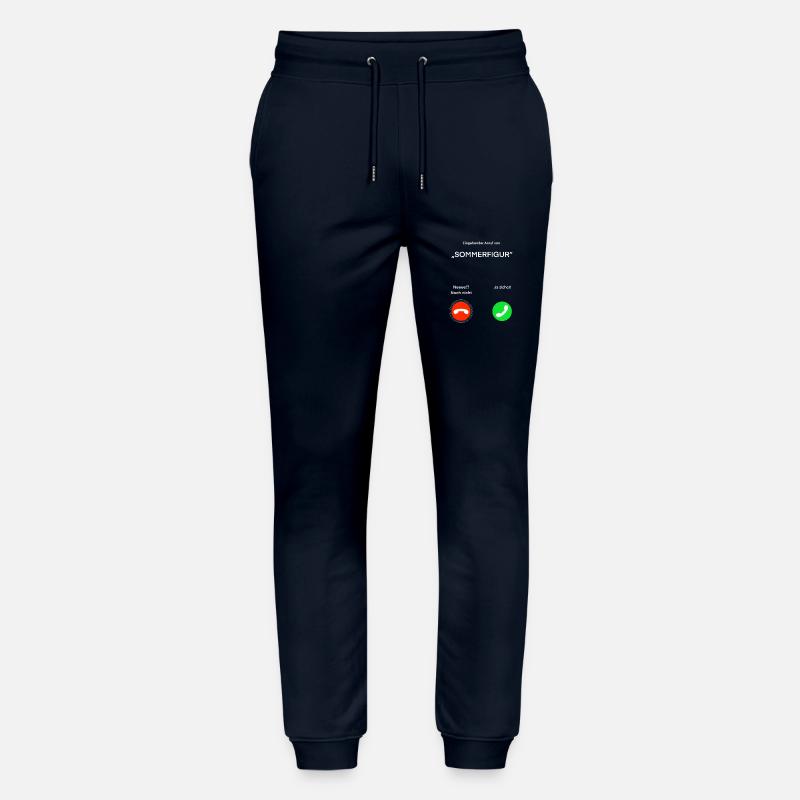 Sommer Figur Anruf - Stanley/Stella Unisex Bio Jogginghose Mover  - Navy
