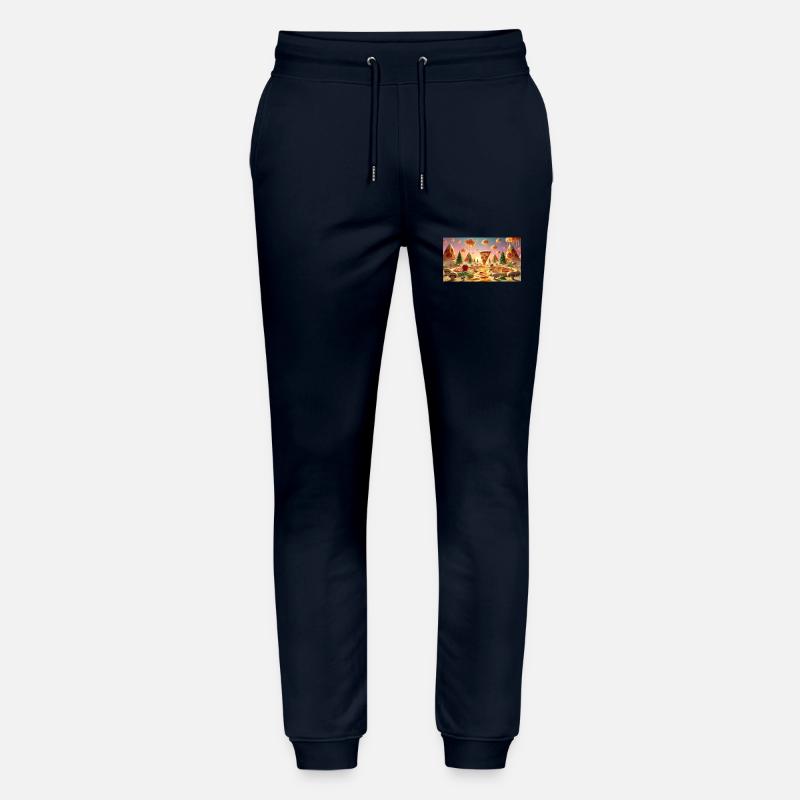 Pizza - Stanley/Stella Unisex Bio Jogginghose Mover  - Navy