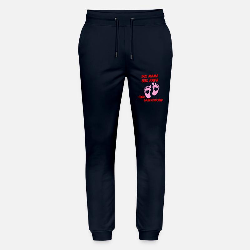 100 wunschkind 01 - Stanley/Stella Unisex Bio Jogginghose Mover  - Navy
