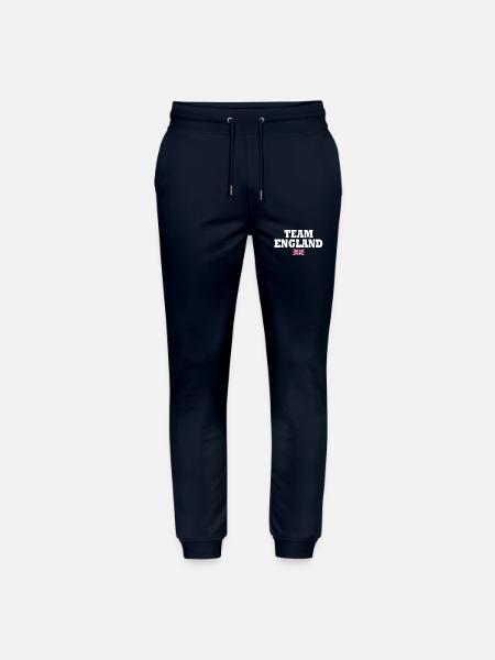 Team england - Stanley/Stella Mover Unisex Organic Jogging Trousers - navy