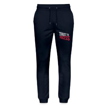 faire confiance au processus Devis - Pantalon de jogging bio MOVER Stanley/Stella unisexe - marine - Devant - Marisol (170cm) & Nik (191cm)