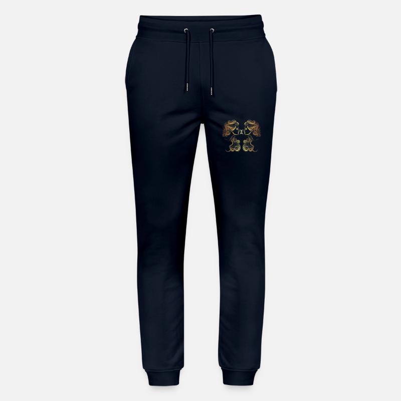 gemini2 Zeichenfläche 1 - Stanley/Stella Unisex Bio Jogginghose Mover  - Navy