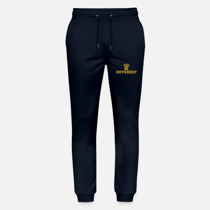 Be different Logo Design - Stanley/Stella Mover Unisex Organic Jogging Trousers - navy