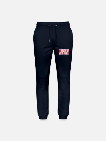 I Have No Idea - Stanley/Stella Mover Unisex Organic Jogging Trousers - navy