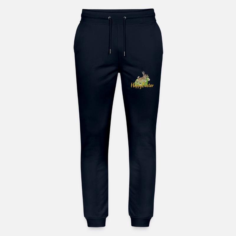 Joyeux lapin de Pâques - Pantalon de jogging bio MOVER Stanley/Stella unisexe - marine