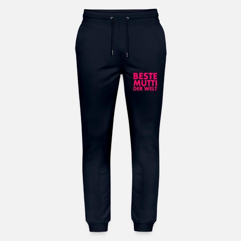 Beste mutti der welt - Stanley/Stella Unisex Bio Jogginghose Mover  - Navy